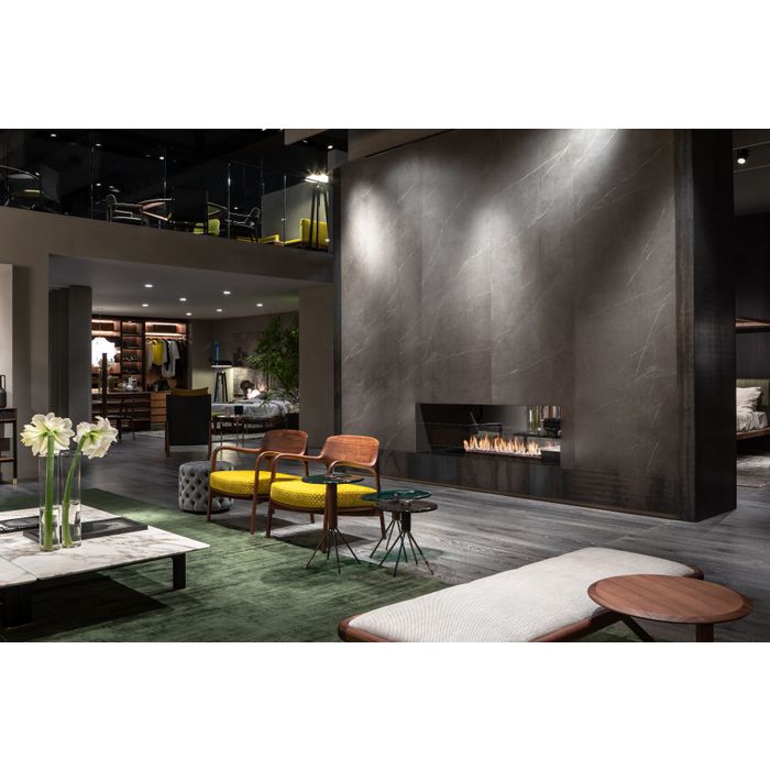 Biokominek Planika FLA 4 2490 mm + Forma 2700 Fireplace 
