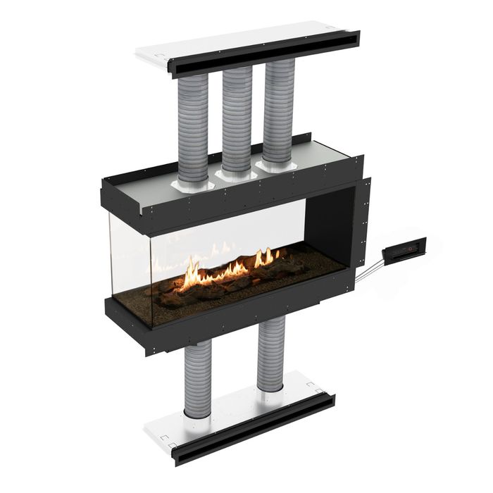 Biokominek Planika Panorama Fireplace 