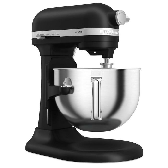 Mikser Artisan z podnoszoną dzieżą Matte Black 5,6L KitchenAid (5KSM60SPXEBM)