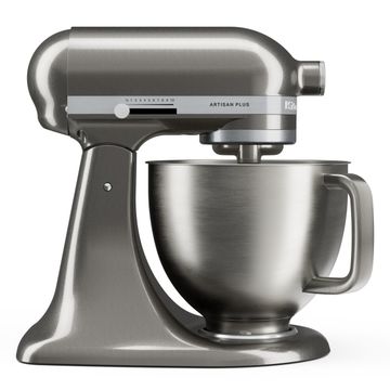 Mikser Artisan Plus 4,7 l z uchylną głowicą Medallion Silver KitchenAid (5KSM50PKVEMS)