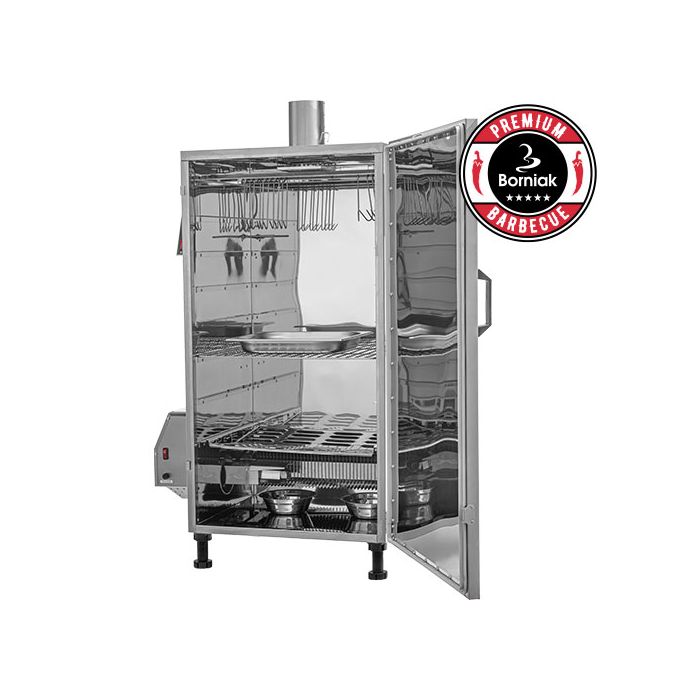 OUTLET - Smoker BBQ Cyfrowy Borniak BBDS-150 Simple INOX - EKSPOZYCJA