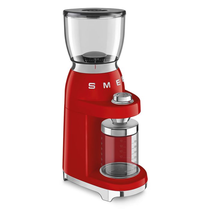 Elektryczny młynek do kawy 50's style Czerwony Smeg (CGF11RDEU)