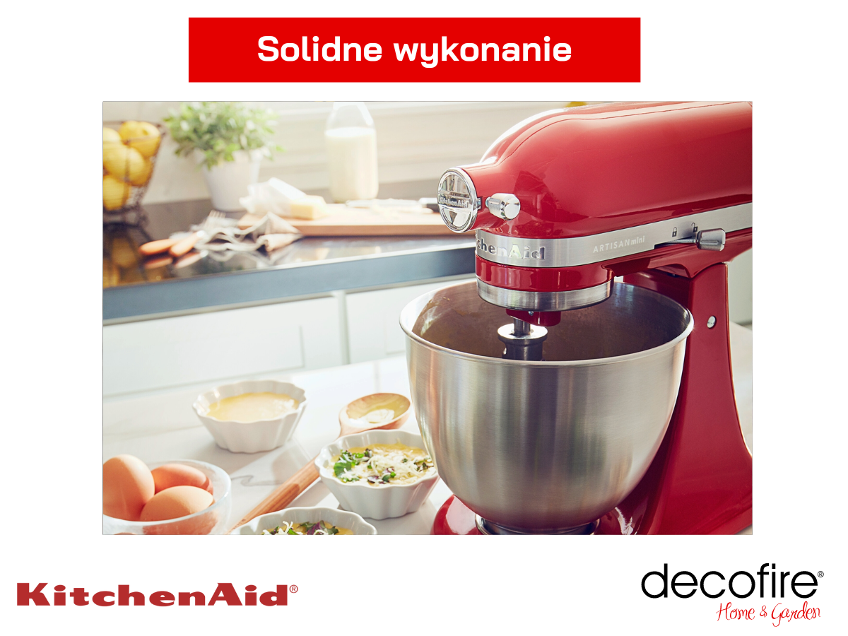 Marka KitchenAid i solidnie wykonany mikser Mini Candy Apple 3,3 l KitchenAid