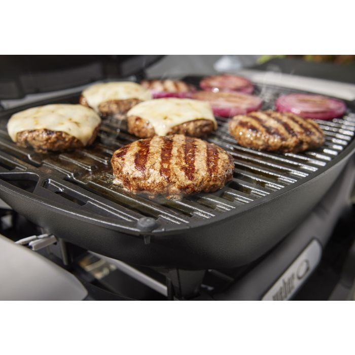 Grill gazowy Weber Q 1200N na kartusze ze stolikami bocznymi i stojakiem (1501085)