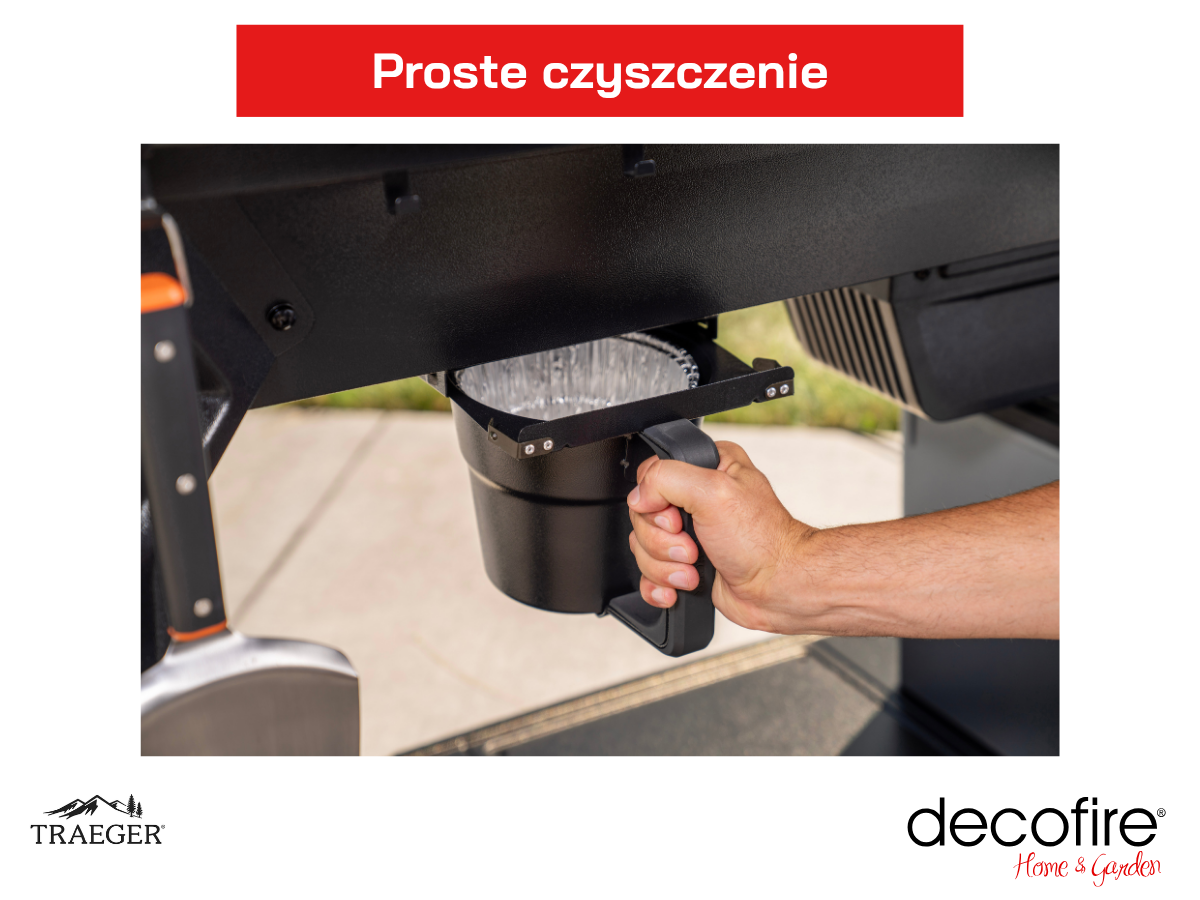 System odprowadzania tłuszczu i popiołu EZ-Clean™