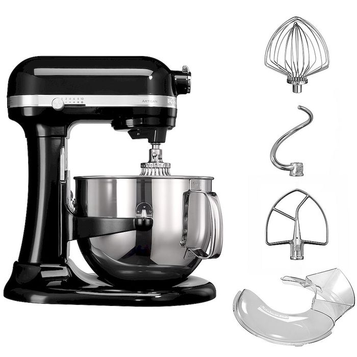 Mikser Artisan 7 Onyx Black 6,9 l KitchenAid (5KSM7580XEOB)