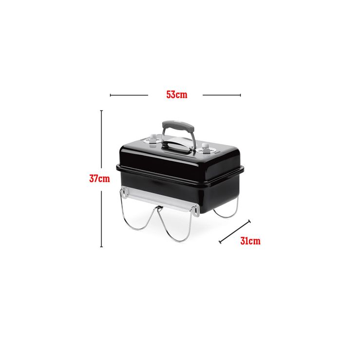 Grill przenośny węglowy Weber Go-Anywhere (1131004)