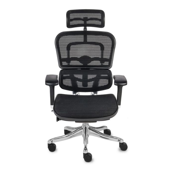 Fotel biurowy Grospol Ergohuman Plus Elite BS czarny (KMD31)