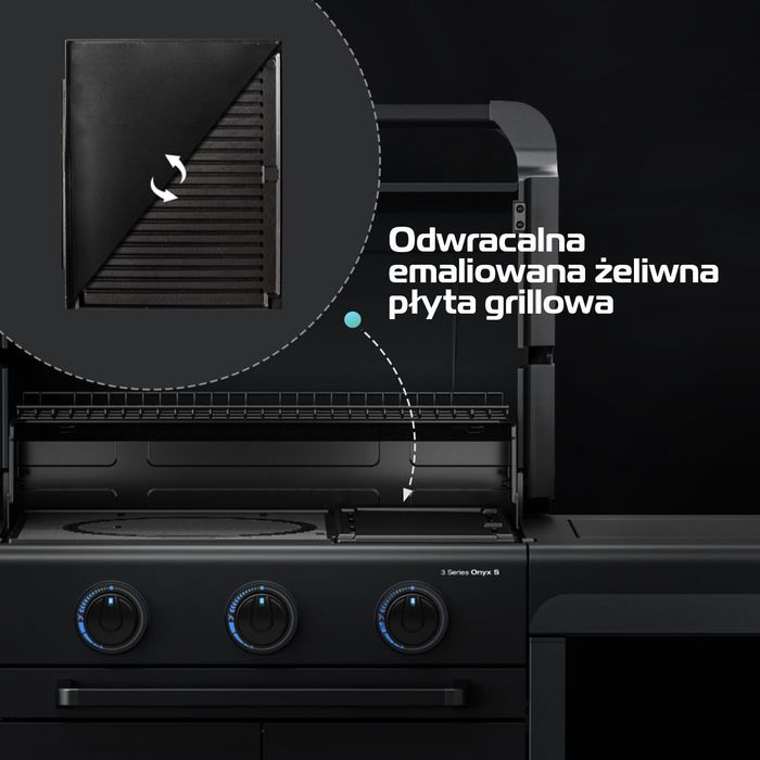 Grill gazowy Campingaz Series Onyx 3 S (2204785)