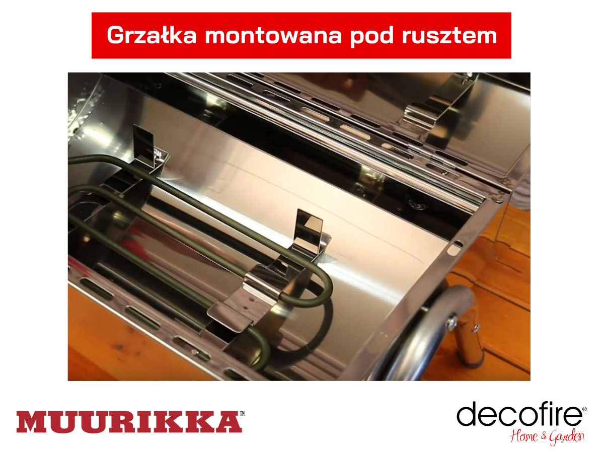 Dolna grzałka w wędzarni