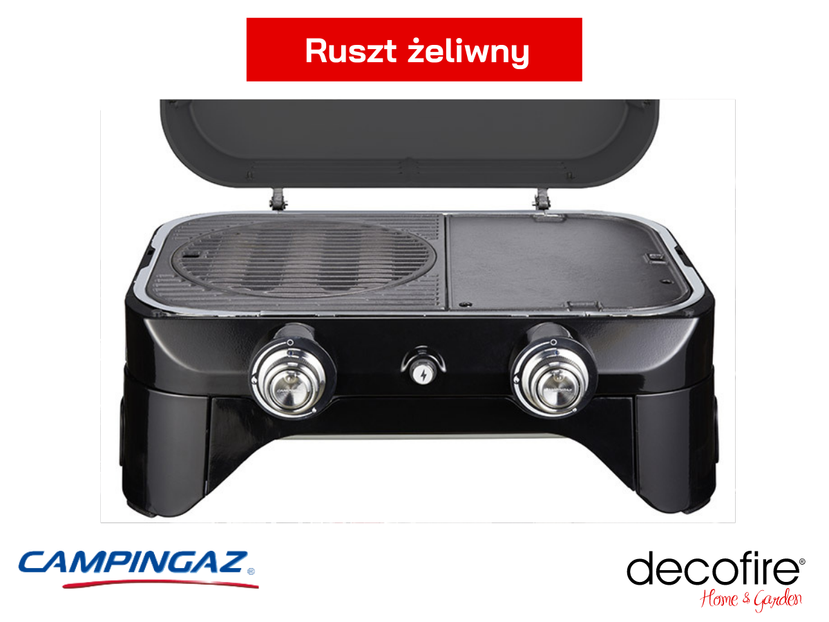Grill gazowy Campingaz 2100 LX z rusztem żeliwnym