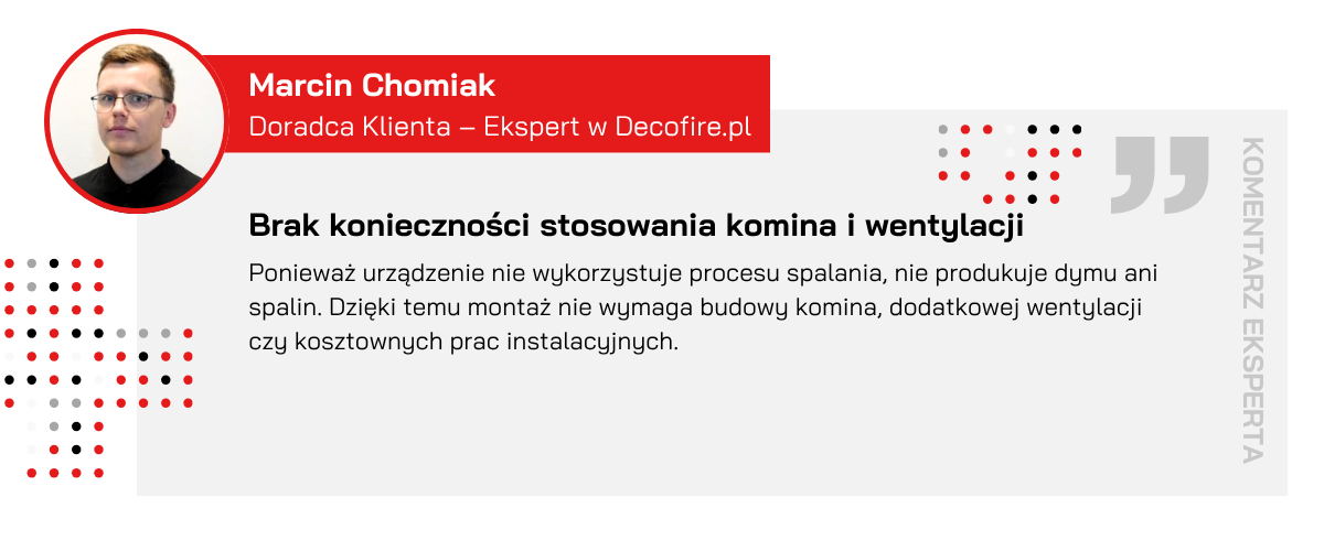 Opinia eksperta o montażu kominka