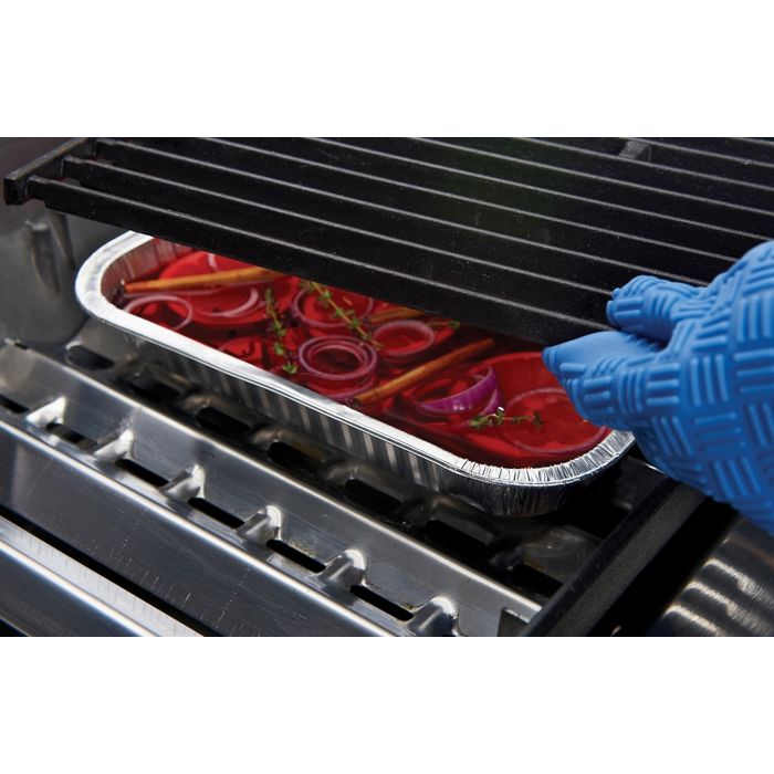 Wąska tacka aluminiowa - 3 szt. Broil King (50419)