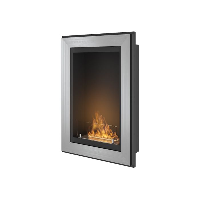 Biokominek wiszący Simple Fire FRAME 550 INOX 550x790 mm