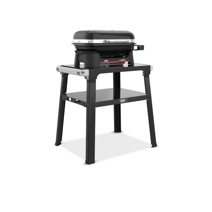 Grill elektryczny Weber Lumin Compact Black ze stojakiem (1501653)