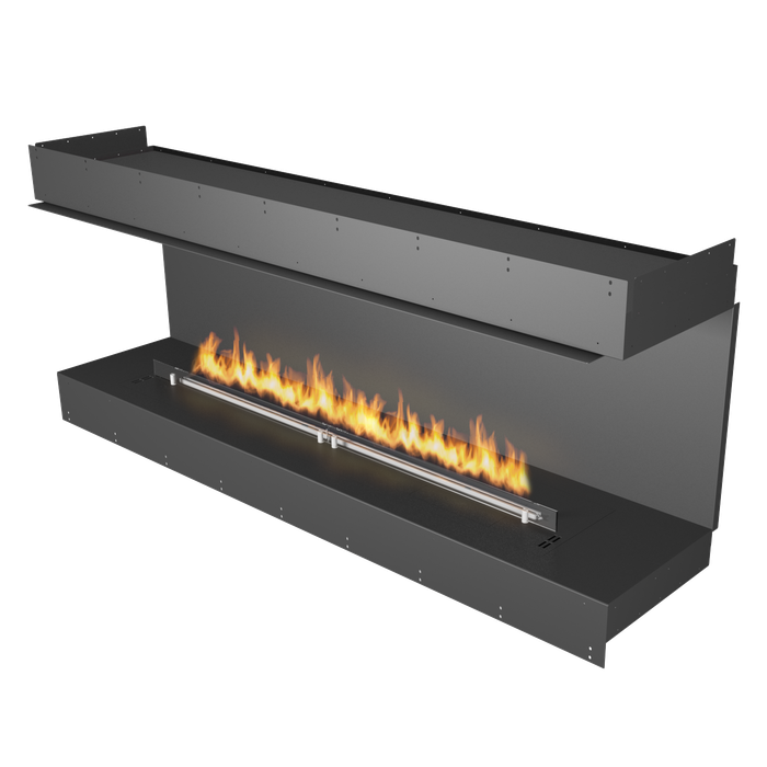 Biokominek Planika FLA 4 1490 mm + Forma 1800 Fireplace 