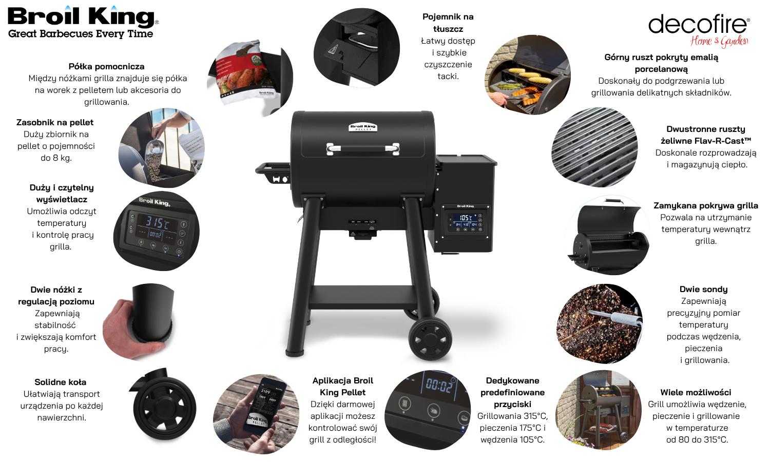 Grill na pellet Broil King Crown Pellet 400 
