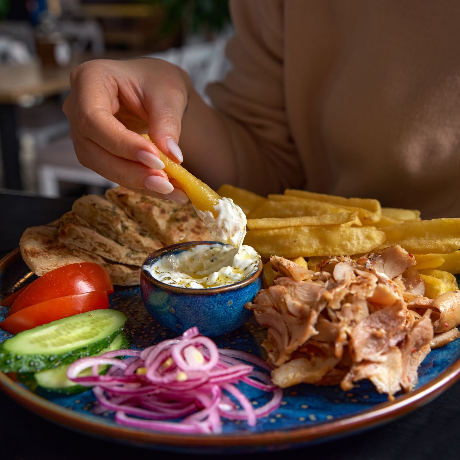 Gyros z grilla