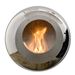 Biokominek Cocoon Vellum Stainless Steel