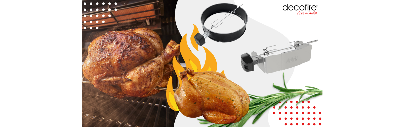 Kurczak z rożna – jak przygotować na grillu i jaki rożen wybrać?