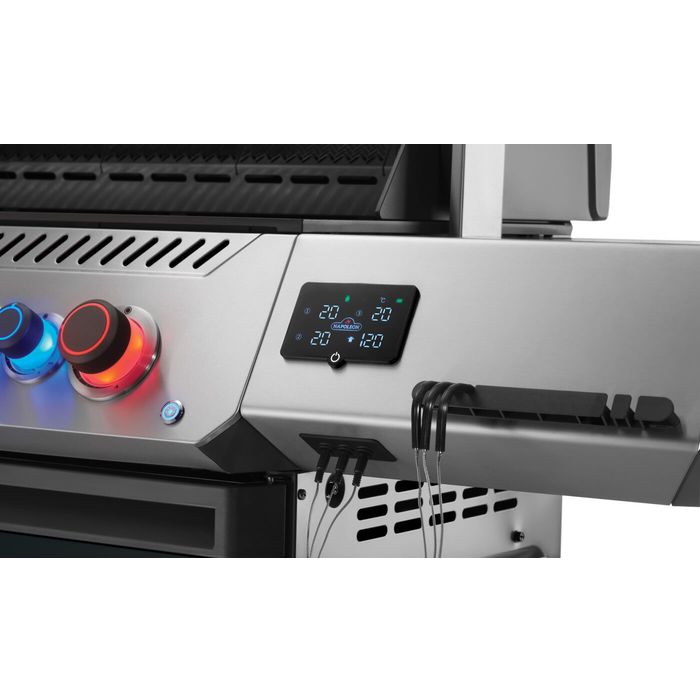 Grill gazowy Napoleon Prestige 500 Connected RSIB z bocznymi i tylnymi palnikami na podczerwień (P500VXRSIBPK-PL)