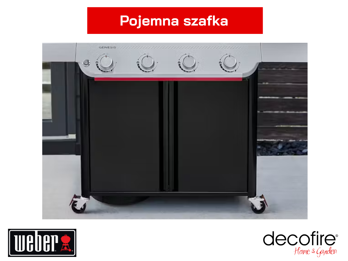 Pojemna szafka na butlę gazową