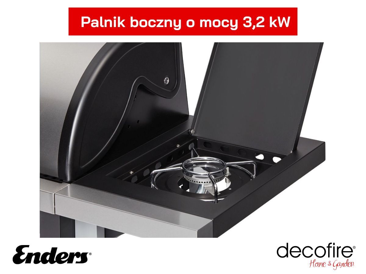 Palnik boczny o mocy 3,2 kW