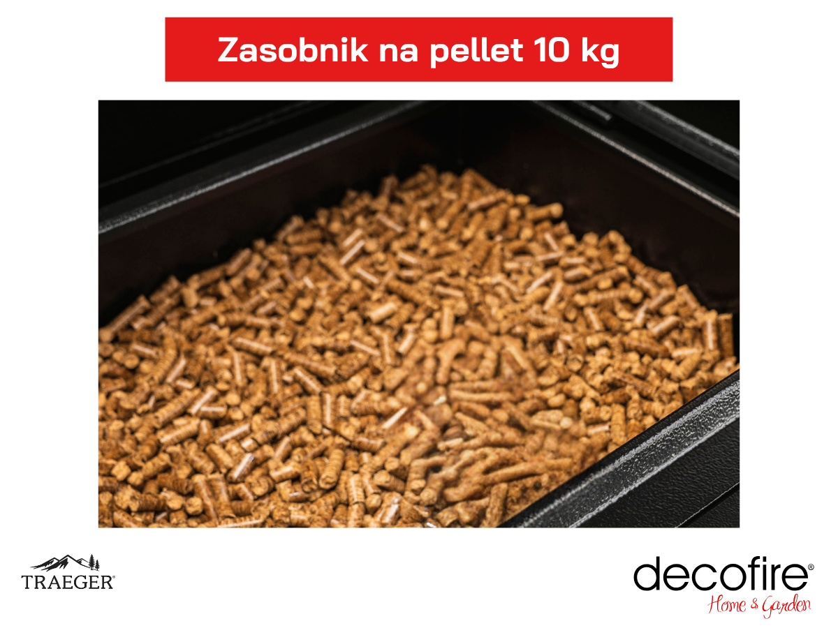 Zasobnik na pellet o pojemności 10 kg