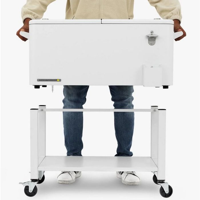 Lodówka ogrodowa PS-223 biała Permasteel (PS-223-80QT-WT)
