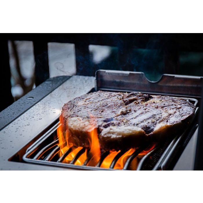 Grill gazowy Napoleon Prestige 500 z palnikiem rożna i palnikiem bocznym Sizzle Zone (P500VRSIBPSS-PL)