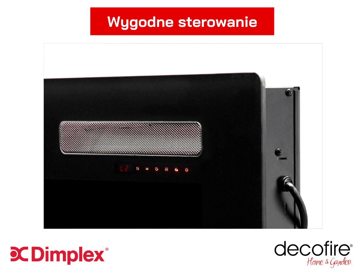 Kominek elektryczny Dimplex Sierra 60 z panelem dotykowym