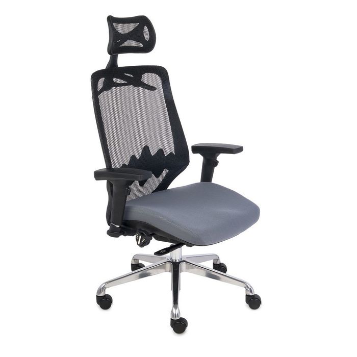 Fotel biurowy Grospol Futura 4 S (TM02) szary