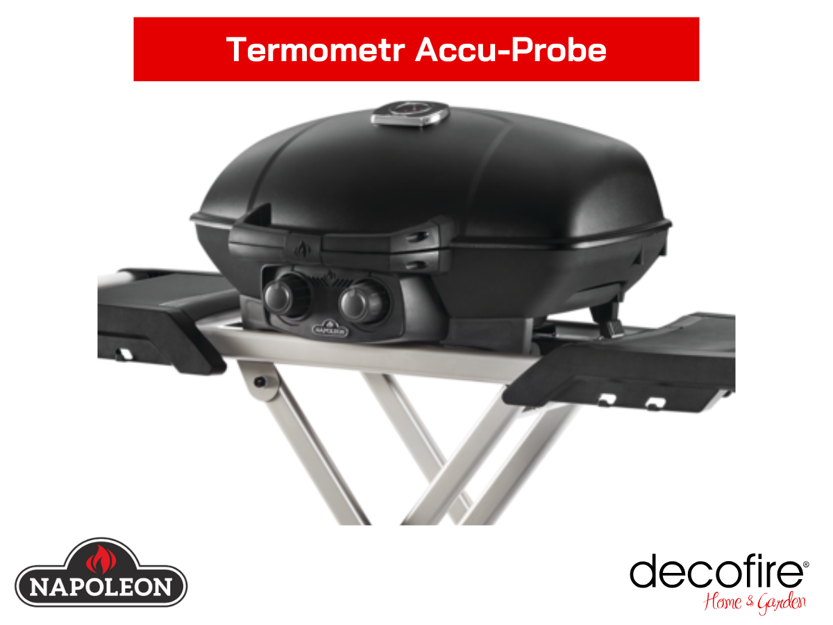 Termometr Accu-Probe™ wbudowany w pokrywę