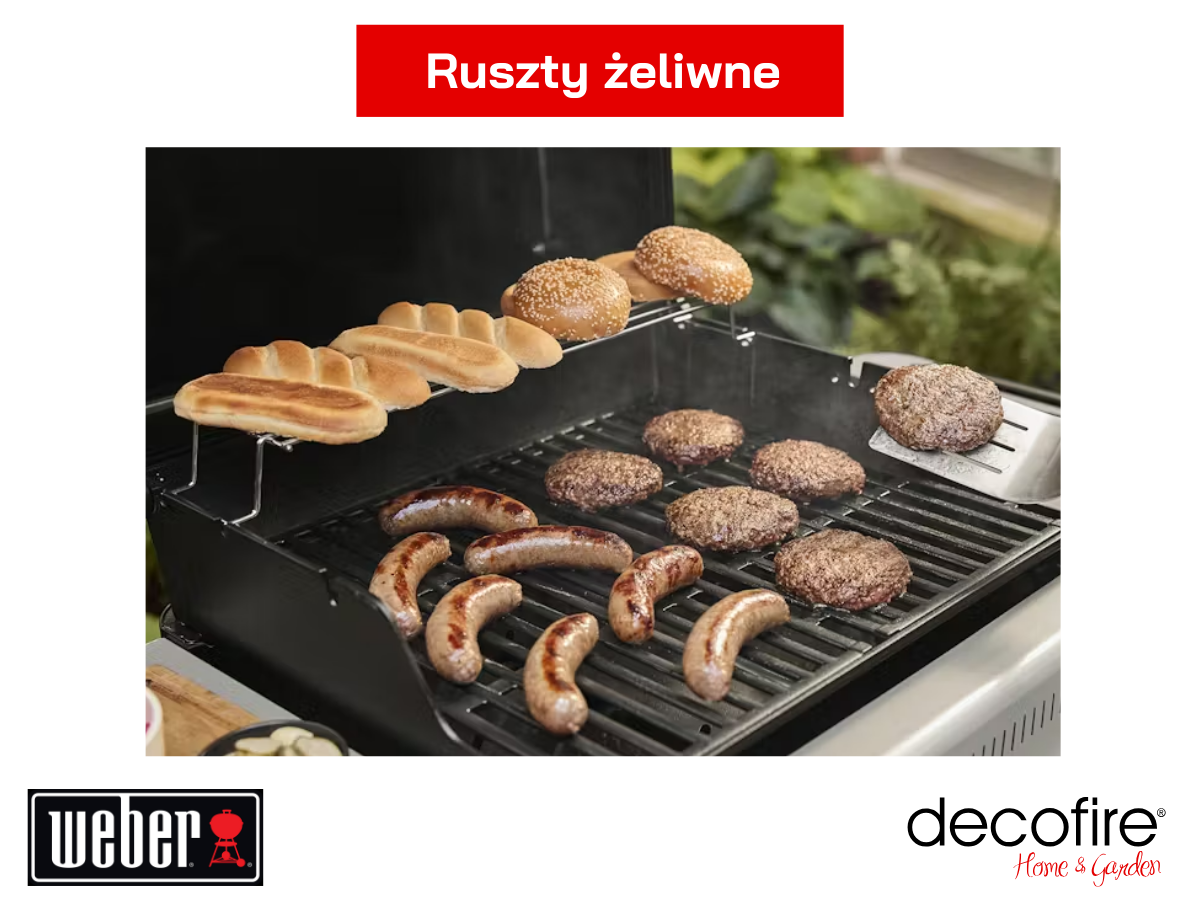 Grill gazowy Weber Spirit EP-335 – ruszty żeliwne