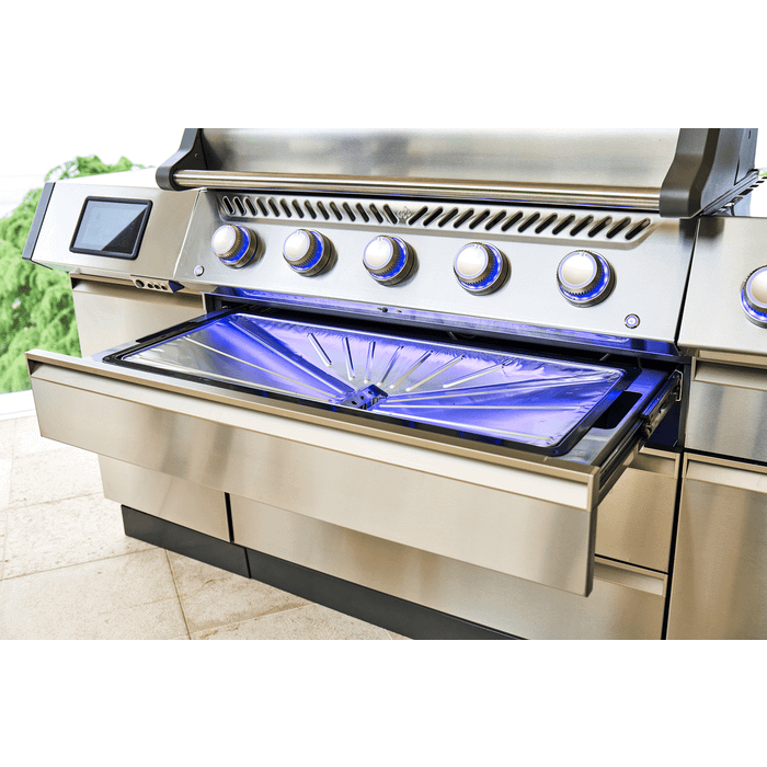 Grill gazowy Napoleon Prestige PRO 665 z palnikiem rożna i palnikiem bocznym Sizzle Zone (PRO665VXRSIBPSS-PL)