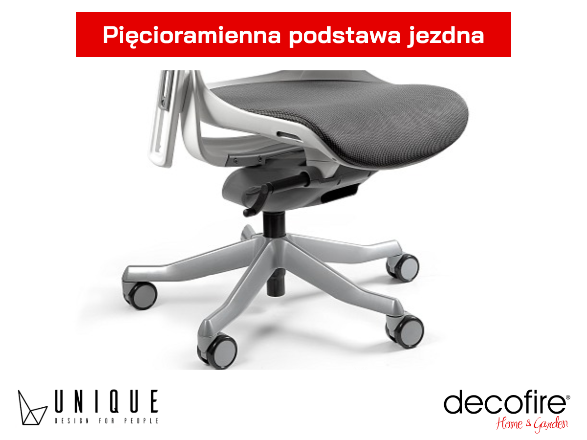 Wytrzymała podstawa z lakierowanego aluminium