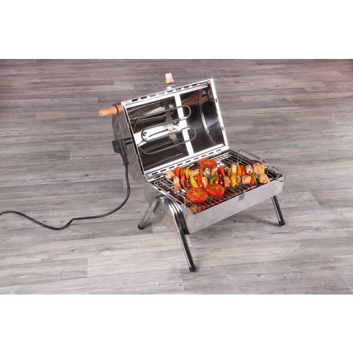 Muurikka 2w1 grill elektryczny i wędzarnia 900 W (TO6841)