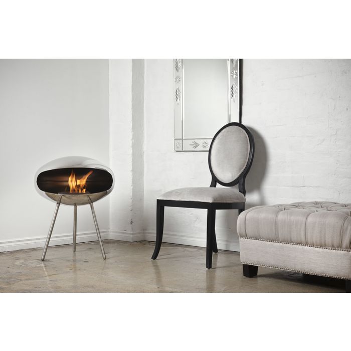 Biokominek Cocoon Terra Stainless Steel