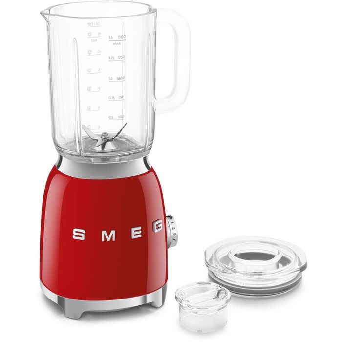 Blender kielichowy Smeg Czerwony (BLF03RDEU)