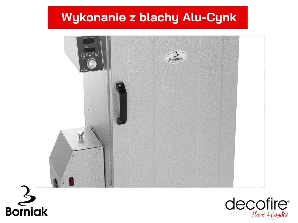 Wędzarnia Borniak Timer UWDT-70 v1.4 z blachy Alu-Cynk