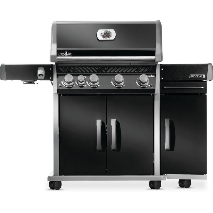 Szafka boczna do grilli Rogue czarny (68007)