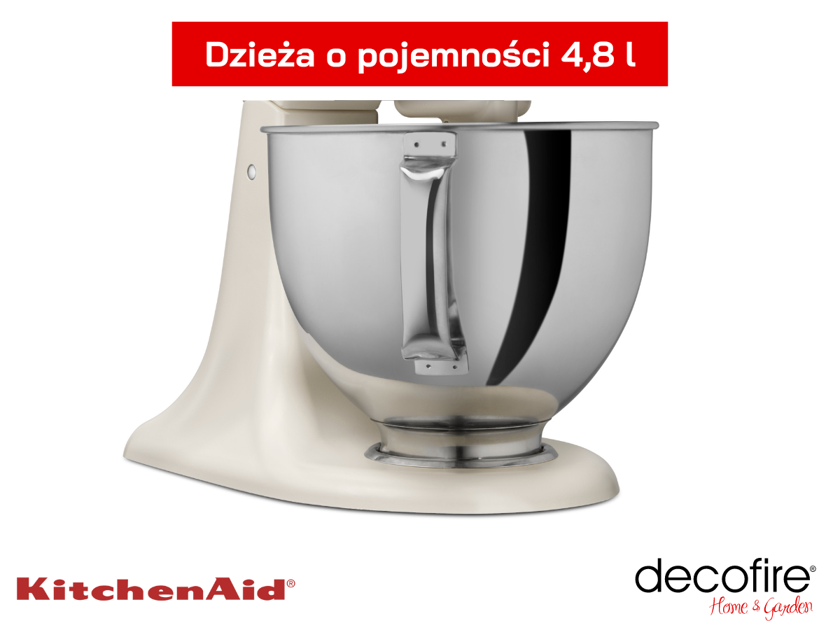 Dzieża o pojemności 4,8 l w mikserze Artisan 5