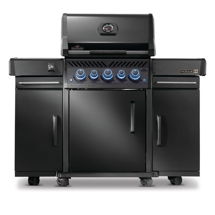 Szafka boczna do grilli Rogue Phantom, czarny mat (68006)