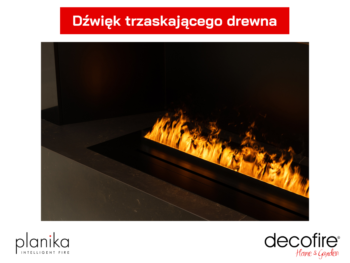 Dźwięk trzaskającego drewna