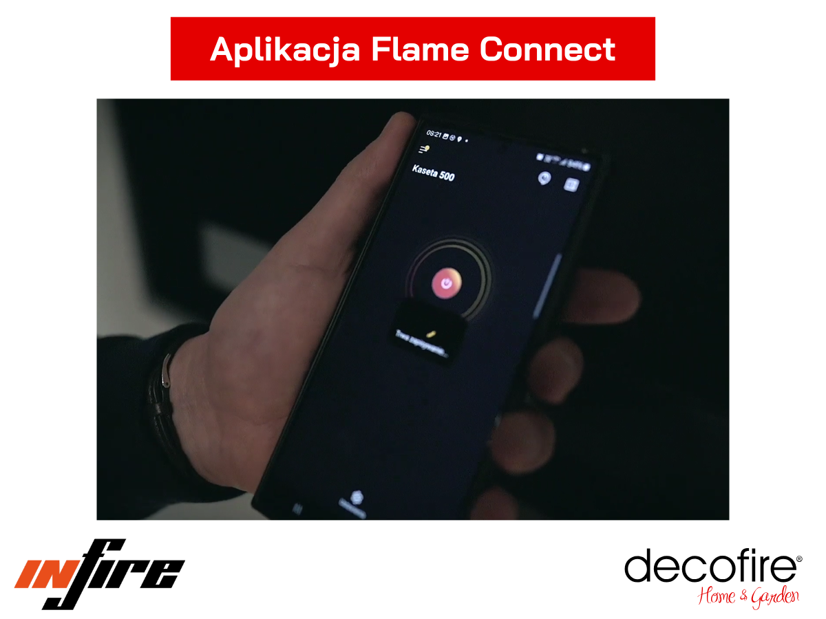 Aplikacja Flame Connect