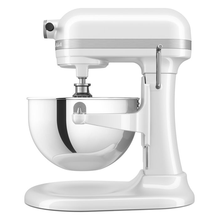 Mikser stojący 5,2 l z podnoszoną dzieżą KitchenAid Heavy Duty, White (5KSM55SXXEWH)