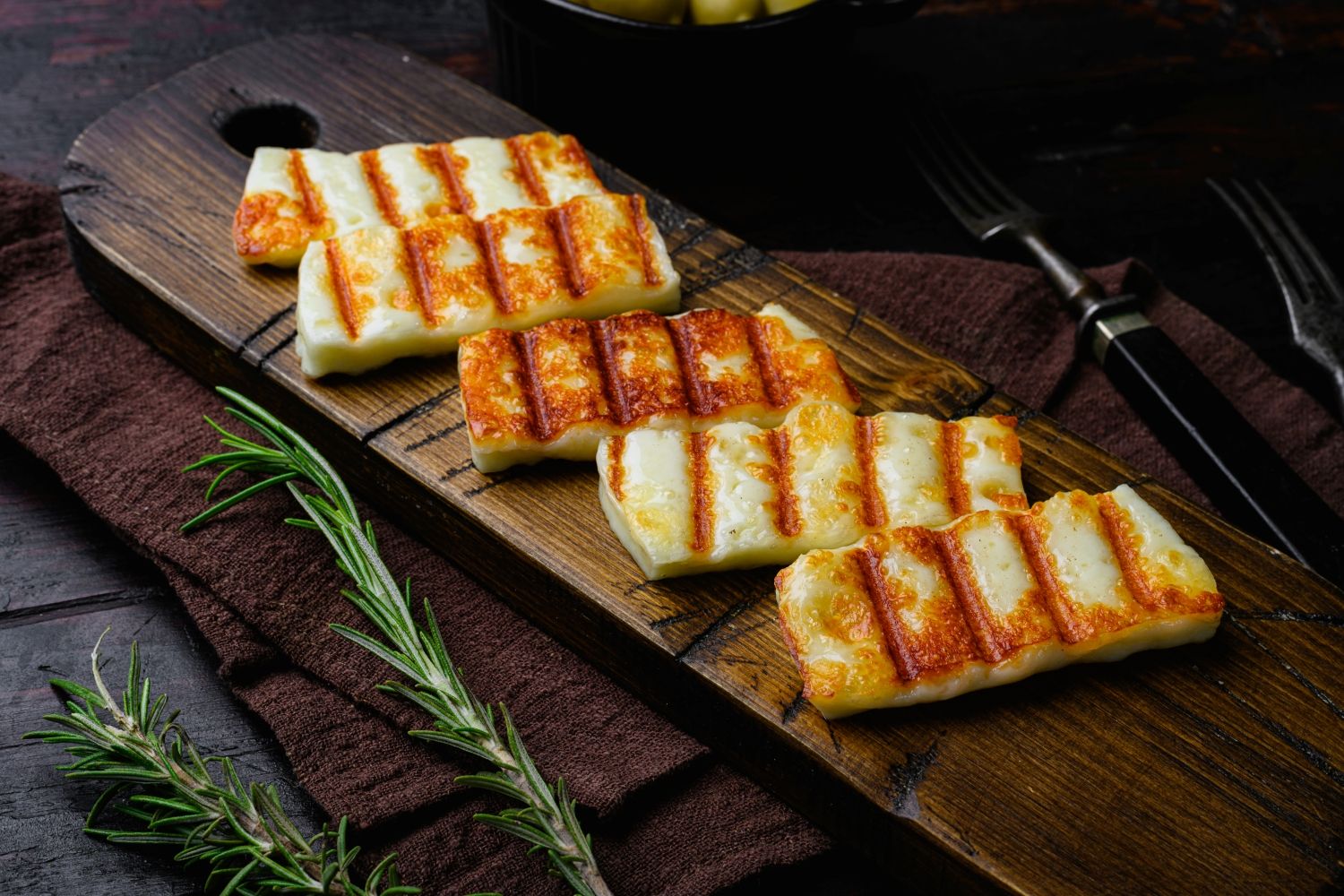 Grillowane halloumi
