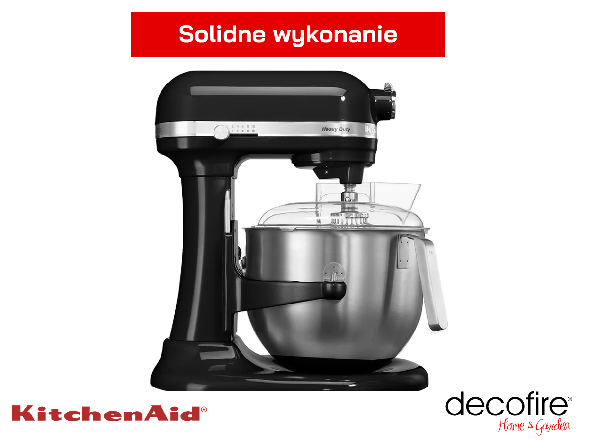 Solidne wykonanie i ponadczasowy design miksera Heavy Duty 7 Onyx Black