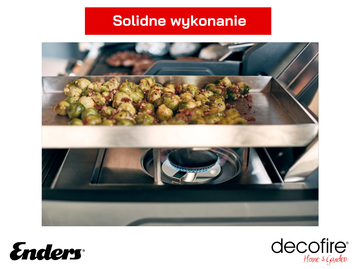 Brytfanna grillowa Enders z solidnej stali nierdzewnej