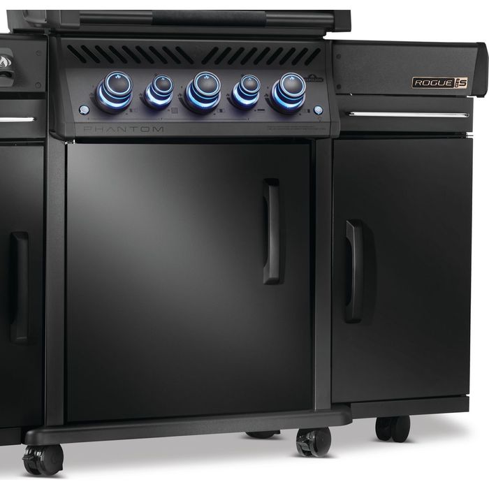 Szafka boczna do grilli Rogue Phantom, czarny mat (68006)